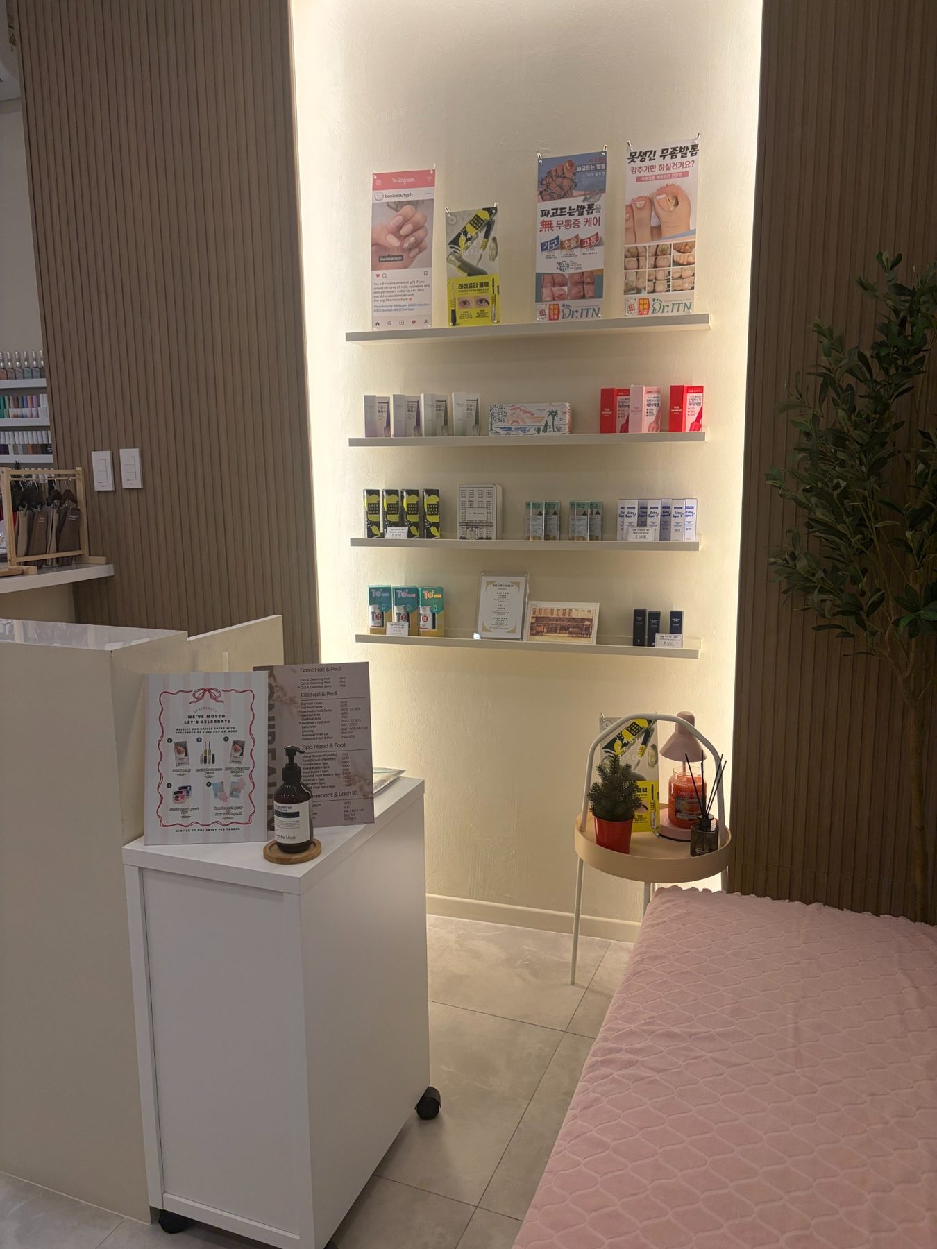 BoniBeautyPH product shelf