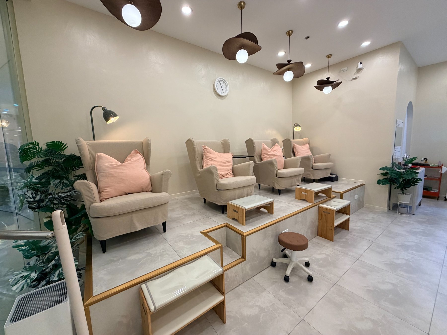 Boni Beauty pedicure area
