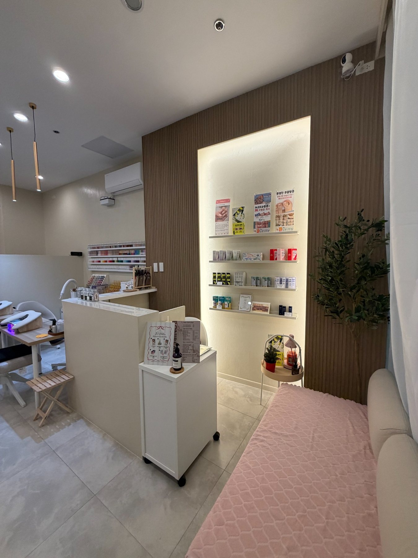 BoniBeauty menu